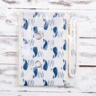 Короб стеллажный для хранения с крышкой «Киты», 25×20×17 см, белый - Фото 6