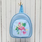 Рюкзак детский, отдел на молнии, цвет голубой - Фото 1