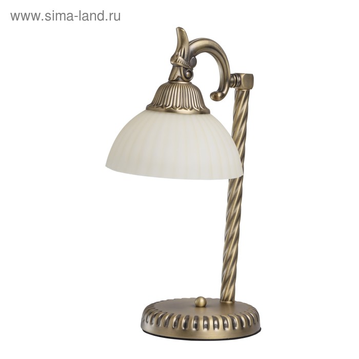 Настольная лампа «Афродита», 1x60W E27, античная бронза 17x19x38 см - Фото 1