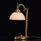 Настольная лампа «Афродита», 1x60W E27, античная бронза 17x19x38 см - Фото 2