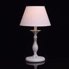 Настольная лампа «Свеча», 1x40W E27, белый 28x28x50 см - Фото 2