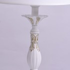 Настольная лампа «Свеча», 1x40W E27, белый 28x28x50 см - Фото 4