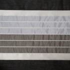 Тюль "Этель" 145х280 Гамма серый (горизонтальная полоса) б/утяжелителя, 100% п/э - Фото 2