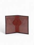 Обложка для паспорта, натуральная кожа pull up, коричневая - Фото 7