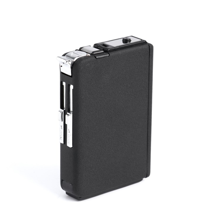 Портсигар с газовой зажигалкой и толкателем для сигарет - Фото 1