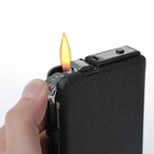 Портсигар с газовой зажигалкой и толкателем для сигарет - Фото 6