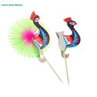 Шпажки для канапе "Павлин", набор 12 шт. - Фото 2