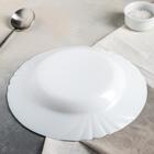Тарелка глубокая Cadix, 840 мл, d=23 см, цвет белый - Фото 3