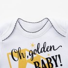 Набор детский Крошка Я "Golden baby" юбка и боди, рост 74-80 см (9-12 мес) - Фото 6