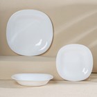 Сервиз столовый Luminarc Carine, 18 предметов, стеклокерамика, белый - Фото 2