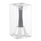 Колокольчик металлический, звонок настольный Shine, 12×6.5 см, серебряный - Фото 4