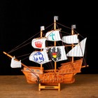 Корабль сувенирный средний «Трёхмачтовый», 33х8х29 см - Фото 1