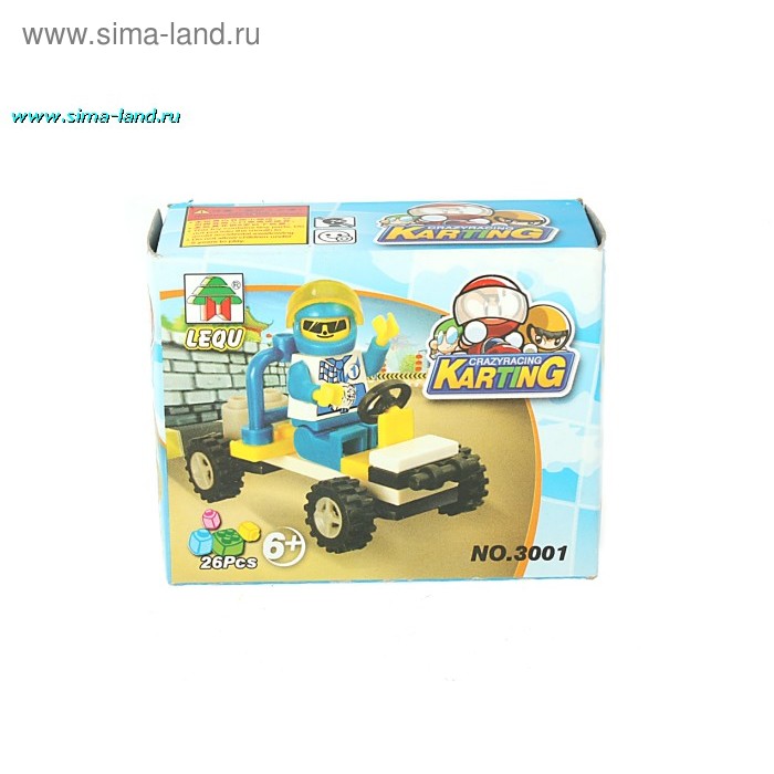 Конструктор "Картинг", в коробке - Фото 1