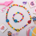 Набор детских украшений Выбражулька «Божья коровка», 2 предмета: бусы, браслет, разноцветный - Фото 5