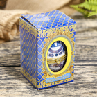 Шкатулка "Гжель" мал 7,5х4,7 см - Фото 5