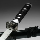 Сувенирное оружие «Катана на подставке», чёрные ножны с резным драконом, рукоять микс 100см - Фото 14
