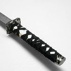 Макет оружия «Сувенирная катана на подставке», чёрные ножны с резным драконом, 100 см, рукоять МИКС - Фото 15