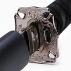 Сувенирное оружие «Катана на подставке», чёрные ножны с резным драконом, рукоять микс 100см - Фото 5