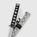 Макет оружия «Сувенирные катаны на подставке 3в1. Серая змея», подарочный набор, ножны кожзам, 47 см; 70 см; 89 см - Фото 5