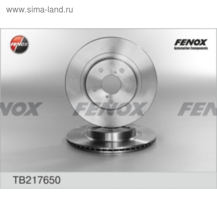 Диск тормозной Fenox tb217650 - Фото 1