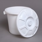 Бак пищевой, 20 л, пластиковый, с крышкой, МИКС - Фото 2