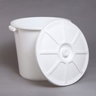 Бак пищевой, 80 л, пластиковый, с крышкой, МИКС - Фото 2