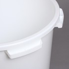 Бак пищевой, 80 л, пластиковый, с крышкой, МИКС - Фото 3