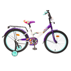 Велосипед 20" Graffiti Classic RUS, цвет белый/тёмно-фиолетовый - Фото 1