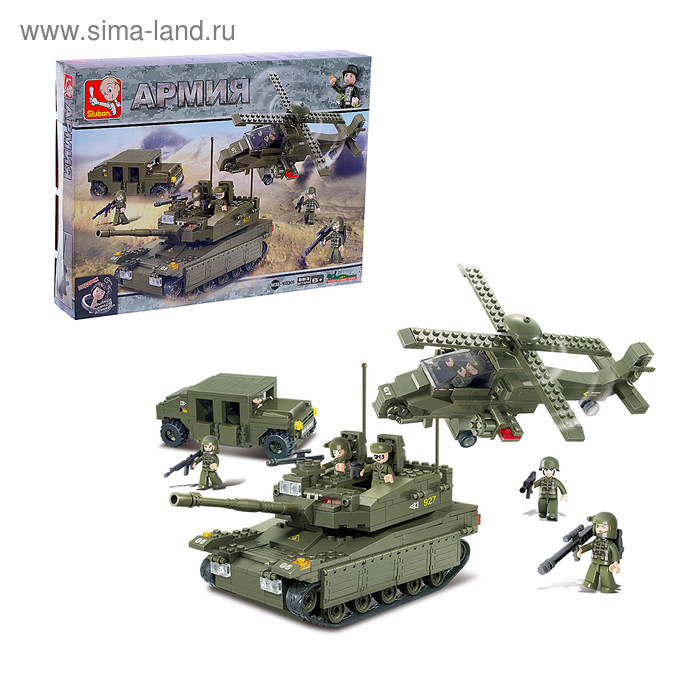 Конструктор «Поле сражения», 683 детали - Фото 1