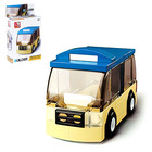 Конструктор «Городской транспорт», 59 деталей, 4 вида, МИКС - Фото 4