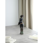 Сувенир-статуэтка "Эфиопка с кувшином", покрытие глазурь, керамика, 31 см, микс - Фото 3