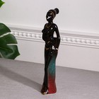 Сувенир-статуэтка "Эфиопка с кувшином", покрытие глазурь, керамика, 31 см, микс - Фото 6