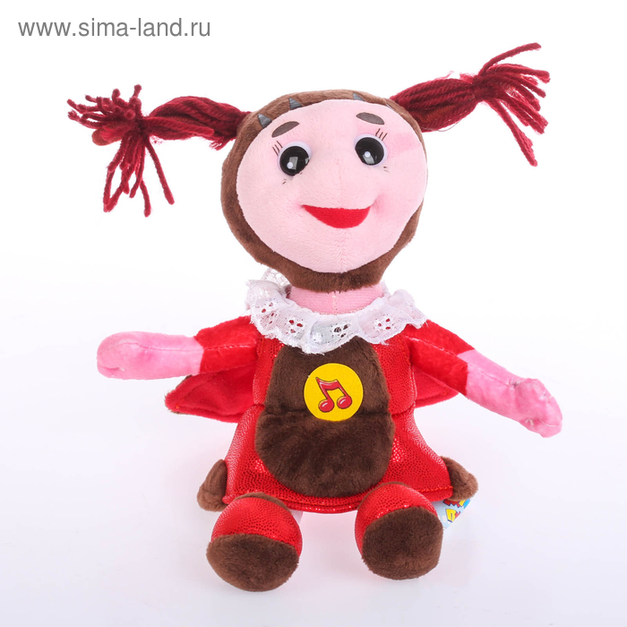 Мягкая музыкальная игрушка "Лунтик и его друзья. Мила", 21 см - Фото 1