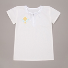 Набор крестильный для мальчика (рубашка, пелёнка, мешок), рост 86-92 (28), 1,5-2 года, бязь   289910 - Фото 2