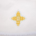 Набор крестильный для мальчика (рубашка, пелёнка, мешок), рост 86-92 (28), 1,5-2 года, бязь   289910 - Фото 10