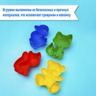 Набор игрушек для песочницы: ведёрко, 4 формочки для песка, грабли, лопатка, МИКС - Фото 4