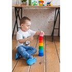 Пирамидка детская, стаканчики для песка, пластик, цвета МИКС - Фото 8