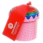 Пирамидка детская, стаканчики для песка, пластик, цвета МИКС - Фото 5