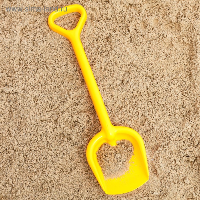 Лопатка №3, цвет жёлтый, 40 см - Фото 1
