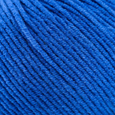 Пряжа для вязания спицами, крючком YarnArt, Jeans, 55% хлопок, 45% акрил, 160 м/50 г, (47 василёк)