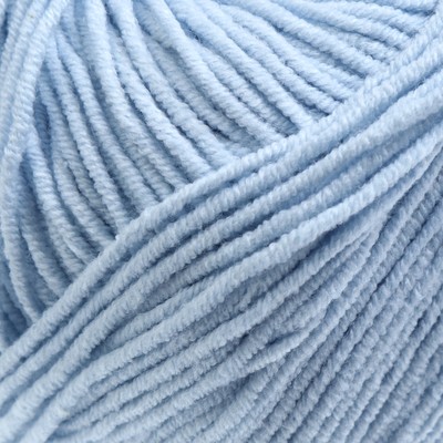 Пряжа для вязания спицами, крючком YarnArt, Jeans, 55% хлопок, 45% акрил, 160 м/50 г, (75 бл. голуб)