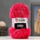 Пряжа "Samba" 100% полиэстер 150м/100гр (2012 яр. розовый) - Фото 6