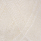 Пряжа "Angora de lux" 70% мохер, 30% акрил 520м/100гр (501 белый) - Фото 1