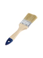УЦЕНКА Кисть плоская ТУНДРА, натуральная щетина, деревянная ручка, 2", 50 мм - Фото 3