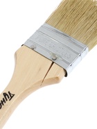 УЦЕНКА Кисть плоская ТУНДРА, натуральная щетина, деревянная ручка, 2", 50 мм - Фото 4