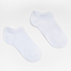 Носки детские, цвет белый, размер 20-22 - фото 26303690