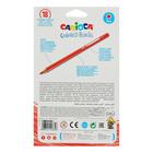 Карандаши 18 цветов Carioca, шестигранные, деревянные, яркий грифель 3 мм, точилка в ПОДАРОК! - фото 20783769