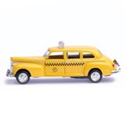 Машина металлическая "Лимузин такси", масштаб 1:43, инерция - Фото 2