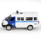 Машина металлическая «Микроавтобус Полиция», масштаб 1:50, инерция - Фото 2