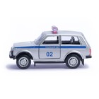 Машина металлическая «Джип Полиция», масштаб 1:50, инерция - Фото 2